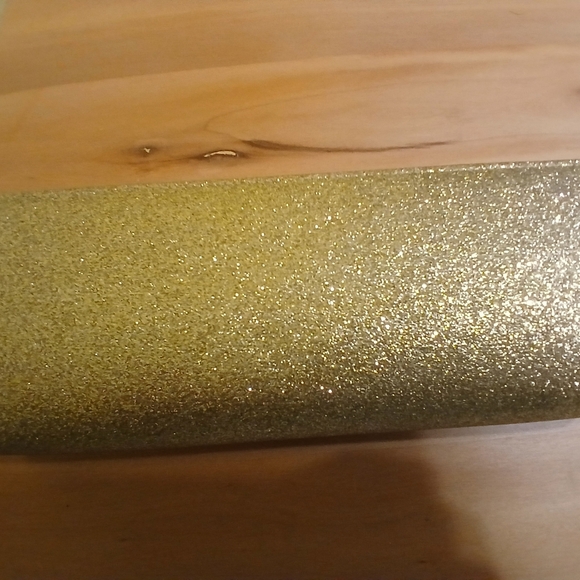 Lulu Townsend Gold Satin Clutch - Picture 5 of 14